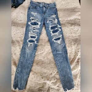 American Eagle Curvy HighRise Jeggings Size 6L